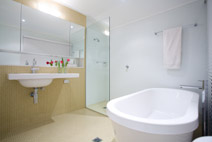 Baxi Platinum Combi HE A Boiler new bathroom suite